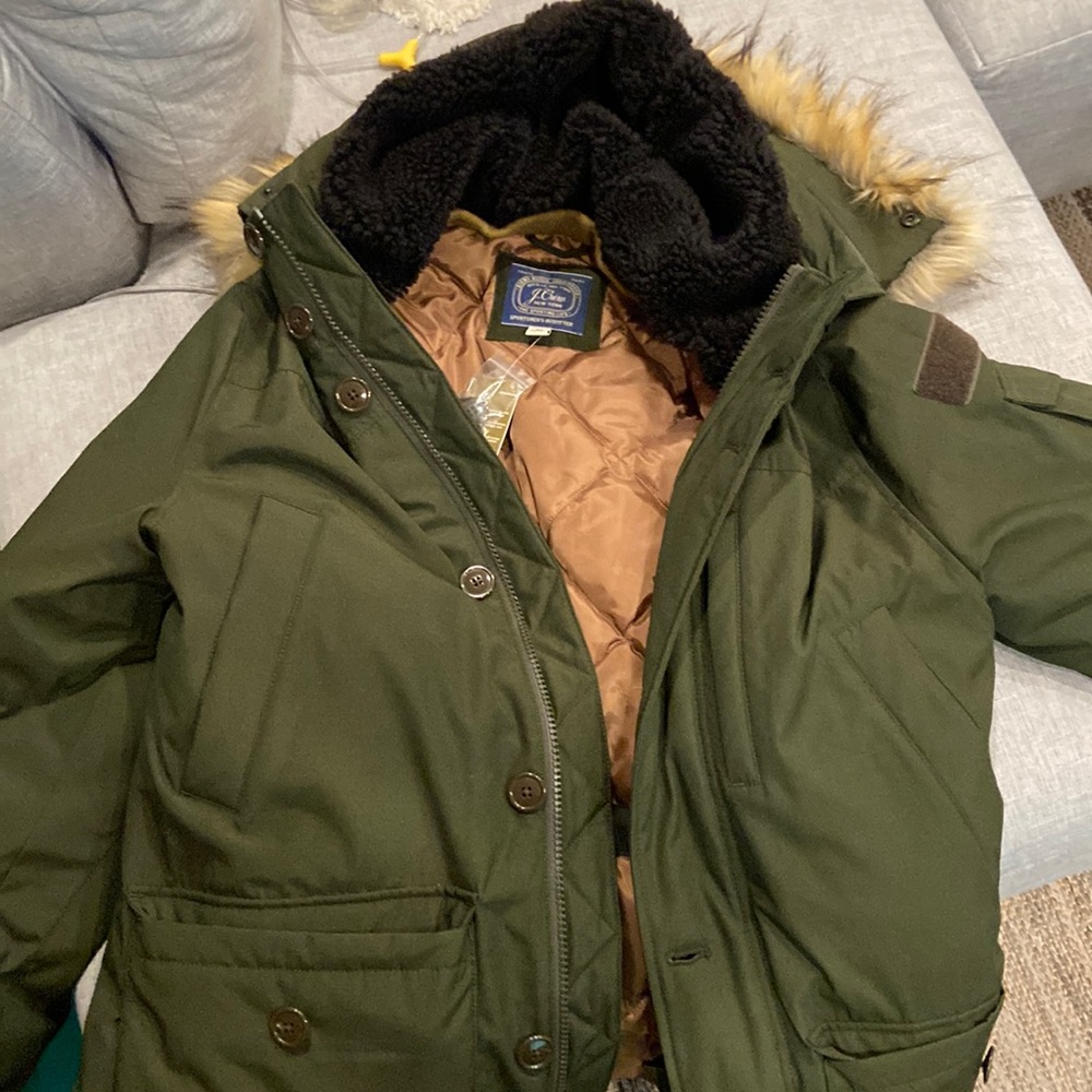 J crew mens winter jacket